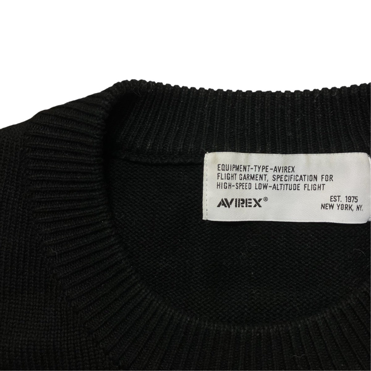 AVIREX AVIREX NAVAL CREW NECK KNITクルーネックニット783-3932006 古着・中古-6枚目のアイテム画像
