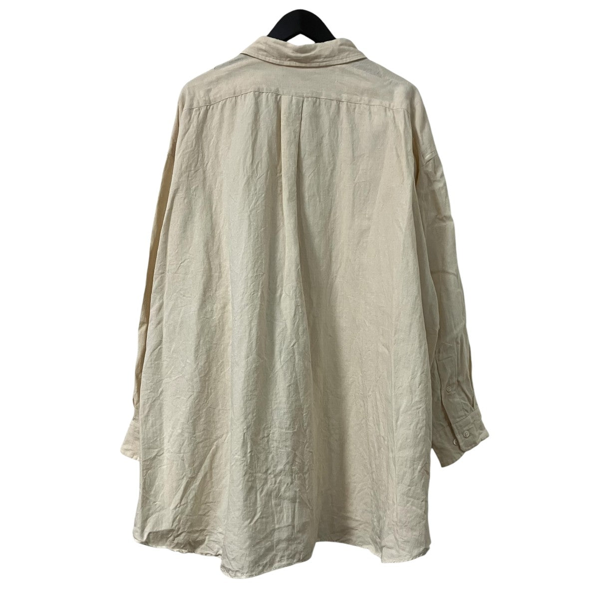 CLASS HEMP PLAIN WEAVE OVER SHIRT長袖シャツCCGS01UNI D 古着・中古-2枚目のアイテム画像