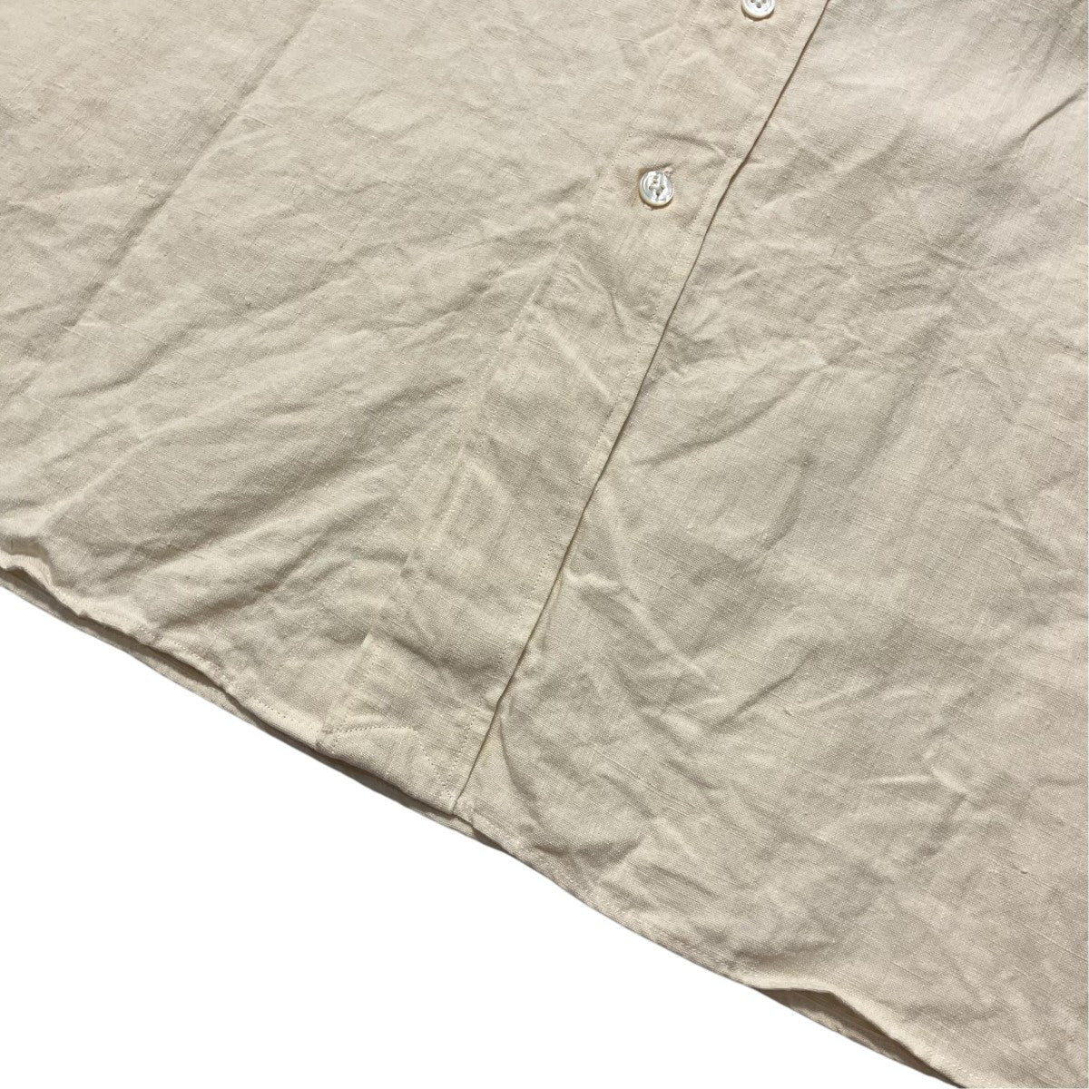 CLASS HEMP PLAIN WEAVE OVER SHIRT長袖シャツCCGS01UNI D 古着・中古-5枚目のアイテム画像