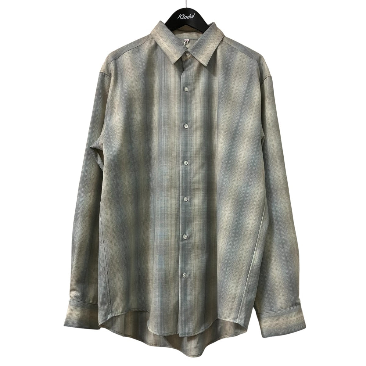 ISSUE THINGS TYPE120 (CHECKED WOOL)チェックシャツ26b/120-w-00-nwh&lbl-04 古着・中古-1枚目のアイテム画像