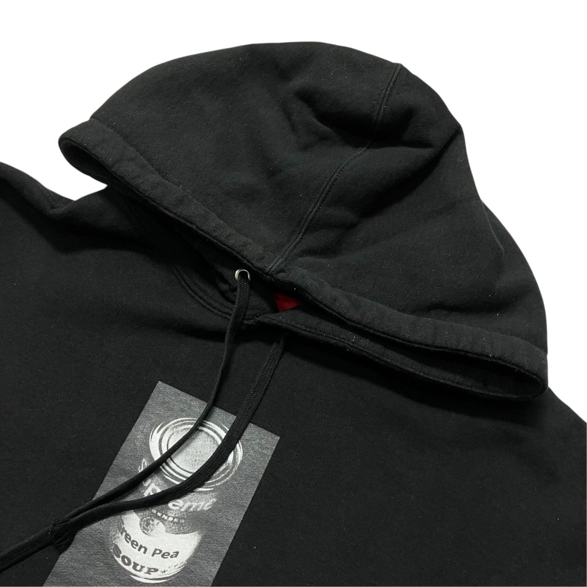 Soup Can Hooded Sweatshirtプリントパーカー