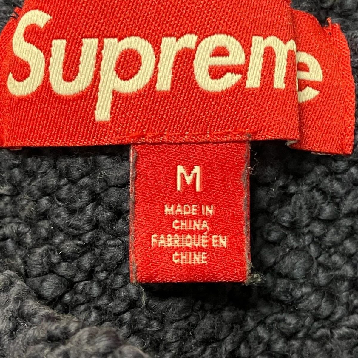 Supreme 24SSBoucle Small Box Sweaterクルーネックニット 古着・中古-7枚目のアイテム画像