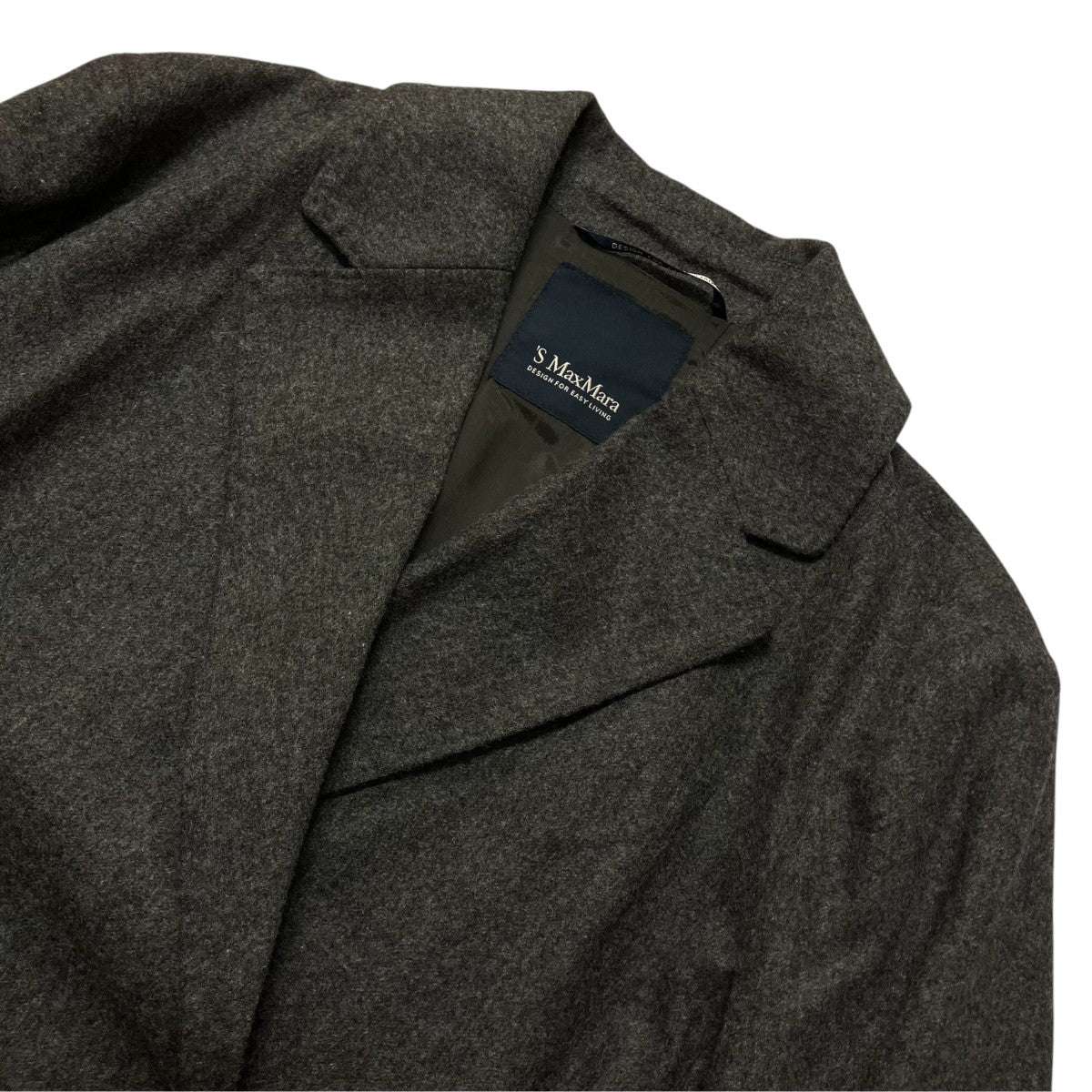 ’S Max Mara LENAウールフランネルジャケットダブルテーラードジャケット25290460736 古着・中古-3枚目のアイテム画像