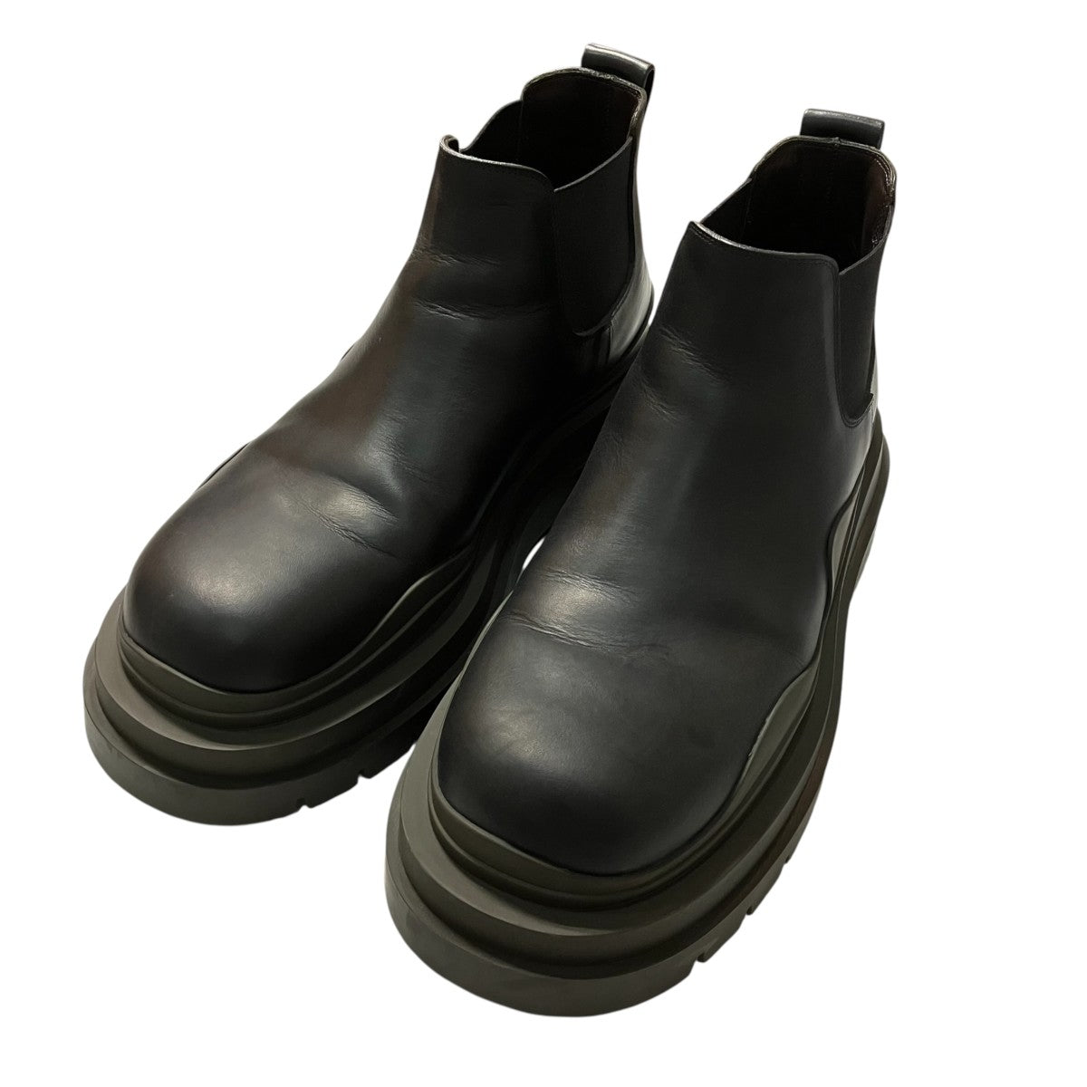 BOTTEGA VENETA タイヤブーツサイドゴアブーツ 古着・中古-1枚目のアイテム画像