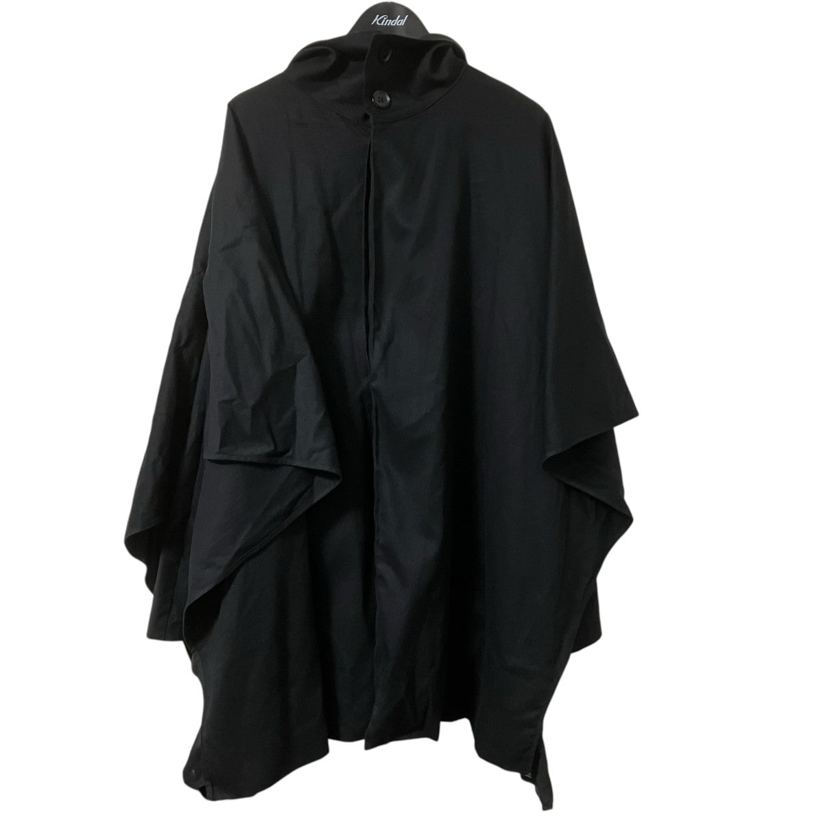 GROUND Y COTTON KATSURAGI BIG CLOAK COATフーデッドコートGS-C04-003 古着・中古-1枚目のアイテム画像