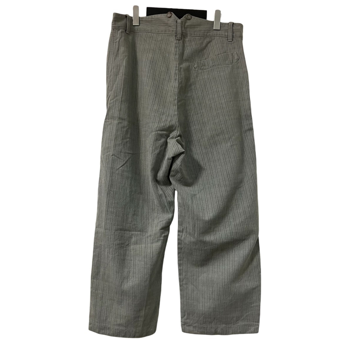 FADED STRIPE FATTY PANTSワイドパンツ