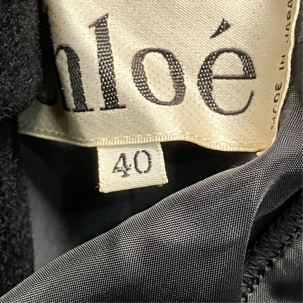 Chloe(クロエ) コート ブラック サイズ 40｜【公式】カインドオル