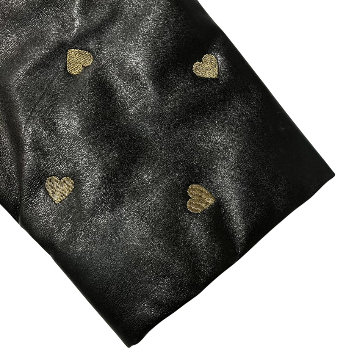 Christian Dior レザー中綿ジャケット 古着・中古-4枚目のアイテム画像