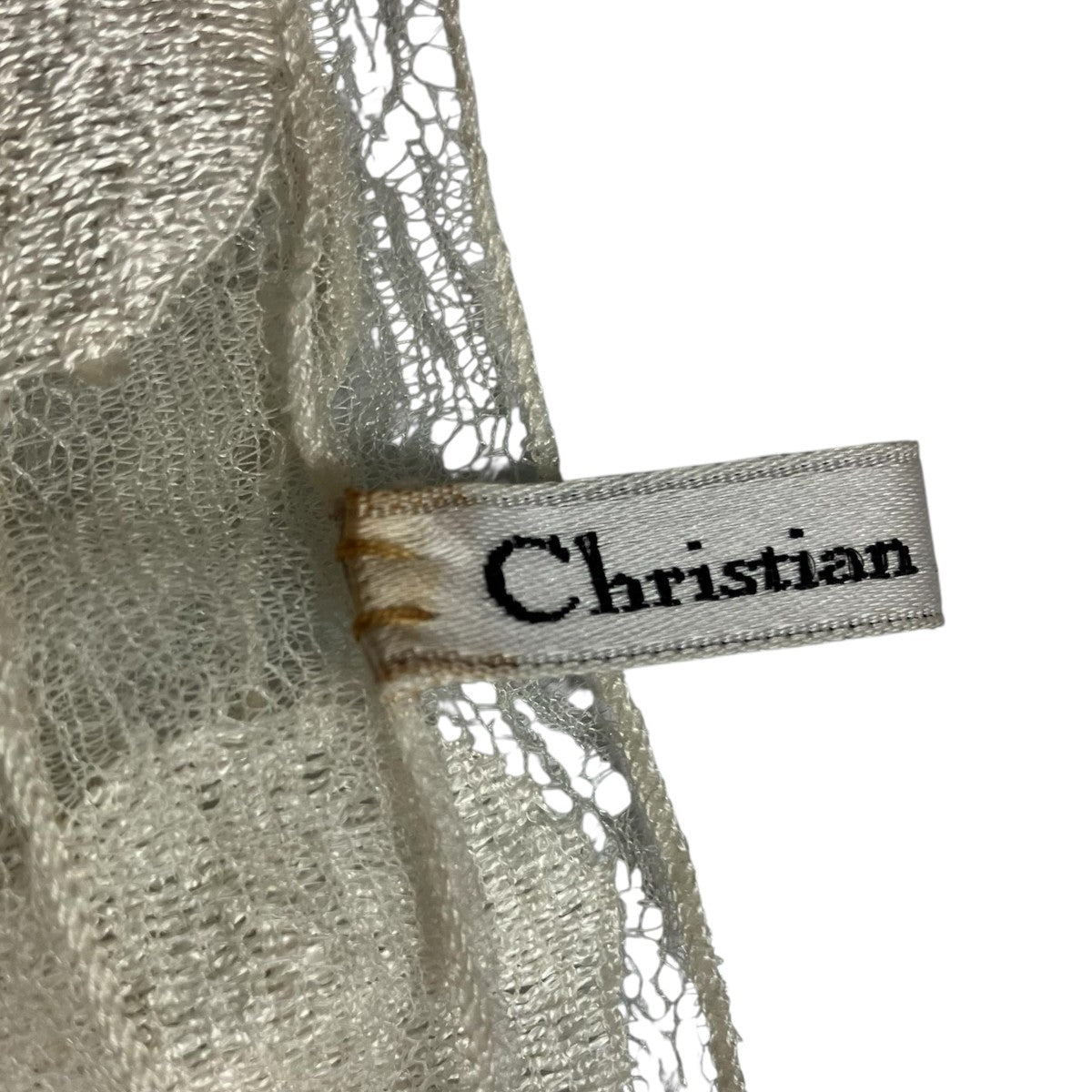 Christian Dior レースストール 古着・中古-6枚目のアイテム画像