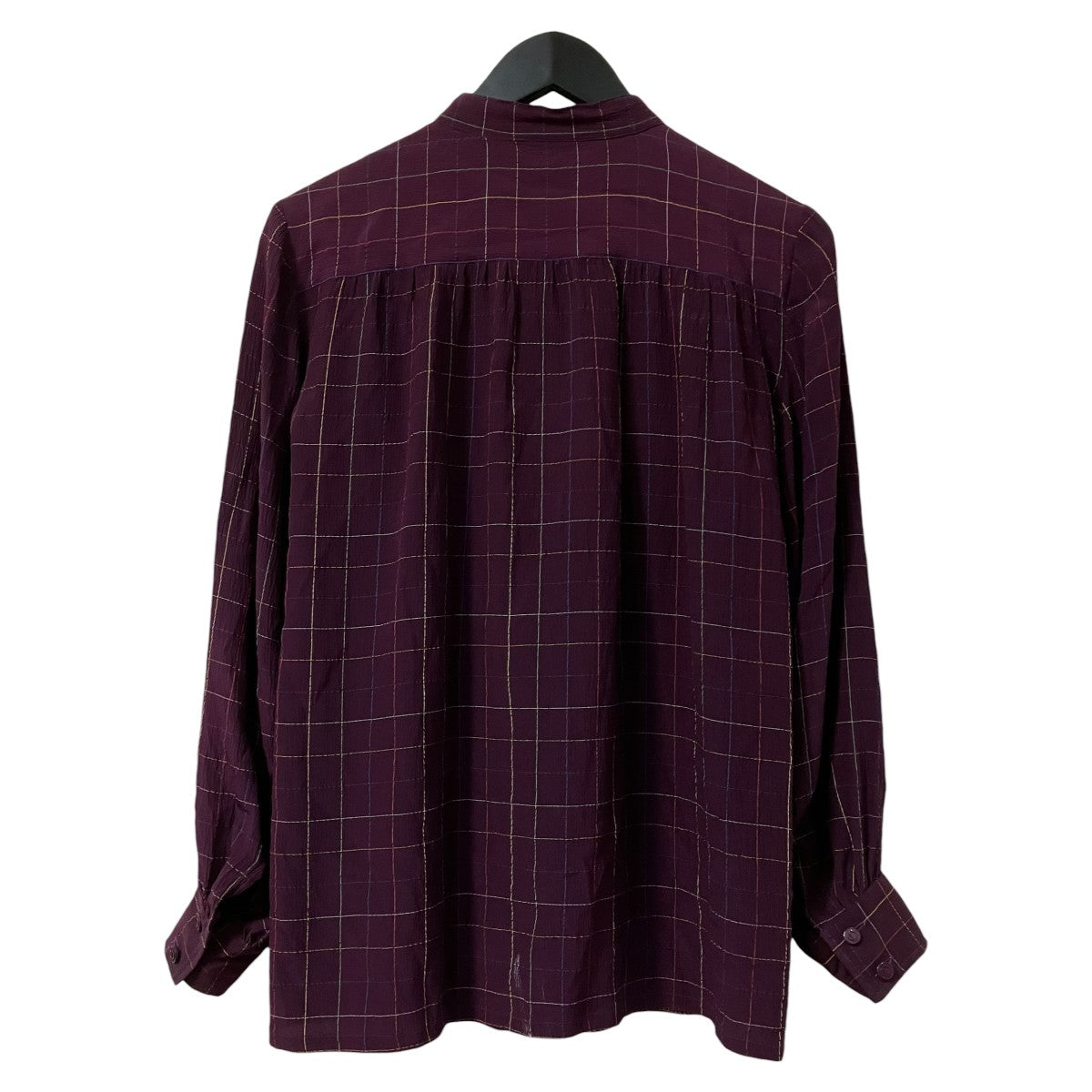 Christian Dior シルクリボンシャツ 古着・中古-2枚目のアイテム画像