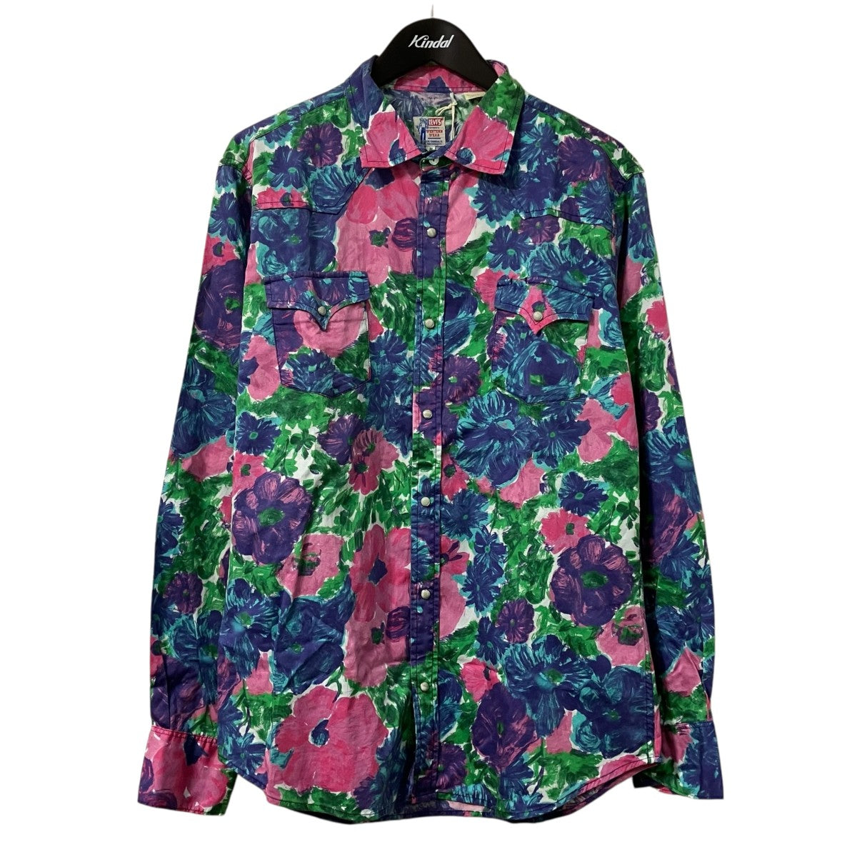 総柄シャツ66772-0001