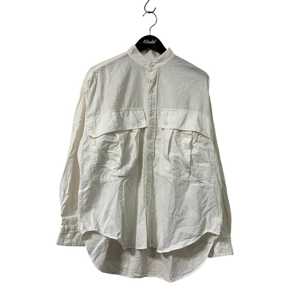 KATHARINE HAMNETT×Ron Herman ノーカラーシャツ25S-KHRHS-90 25S