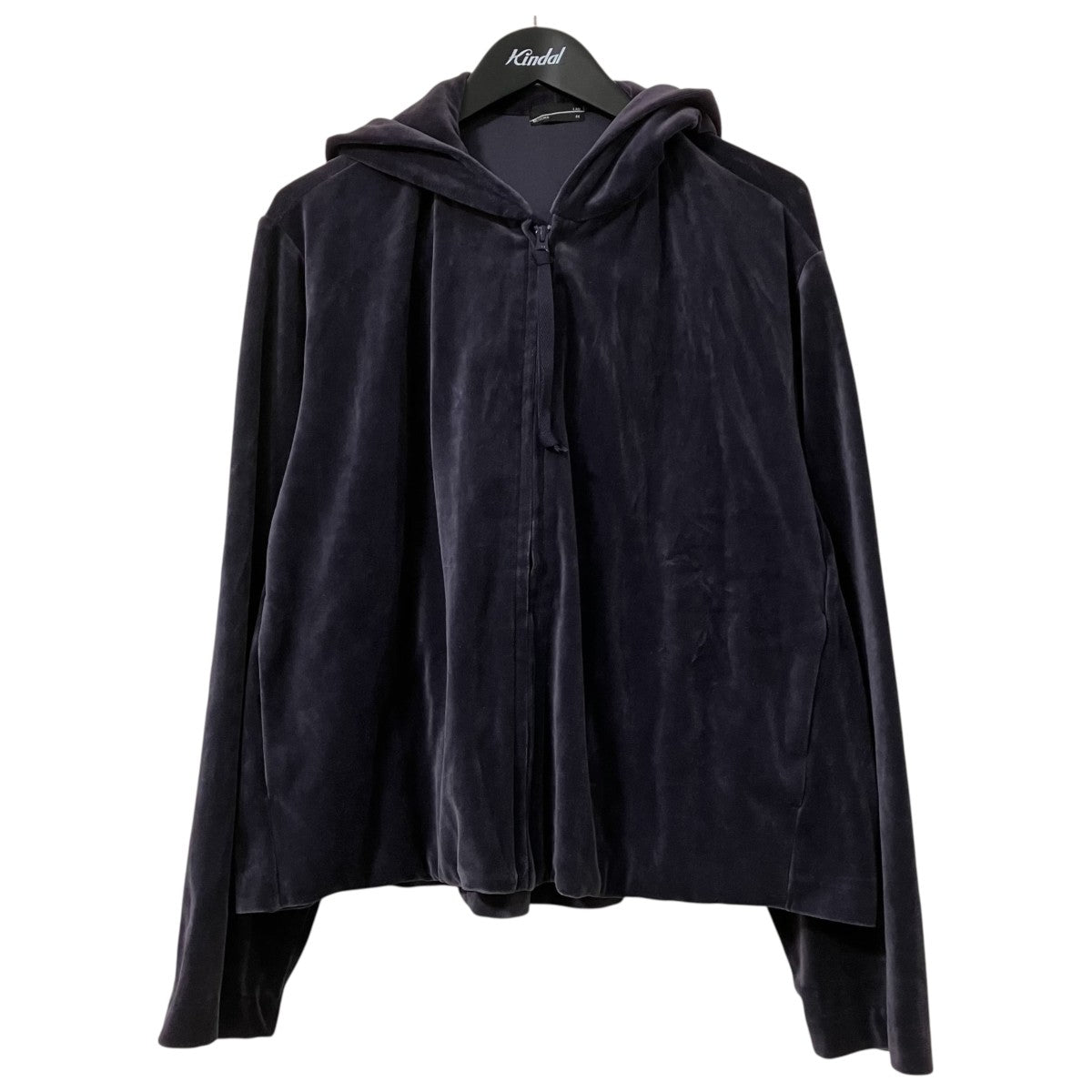 LAD MUSICIAN T C VELOUR ZIP UP PARKAジップパーカー2221-612 古着・中古-1枚目のアイテム画像