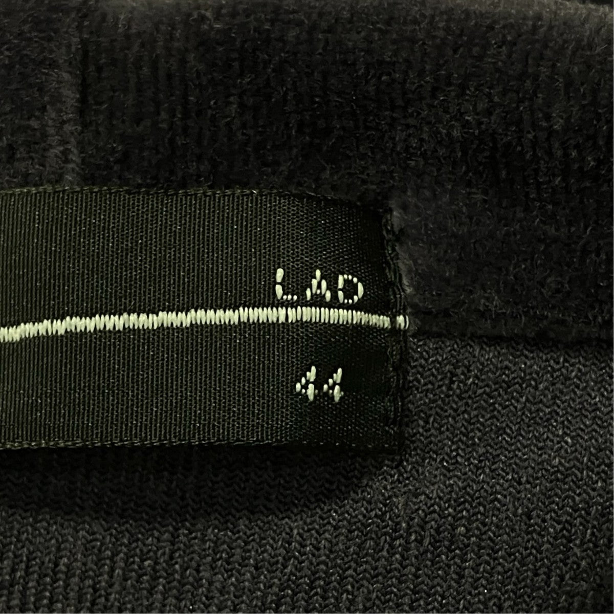 LAD MUSICIAN T C VELOUR ZIP UP PARKAジップパーカー2221-612 古着・中古-7枚目のアイテム画像