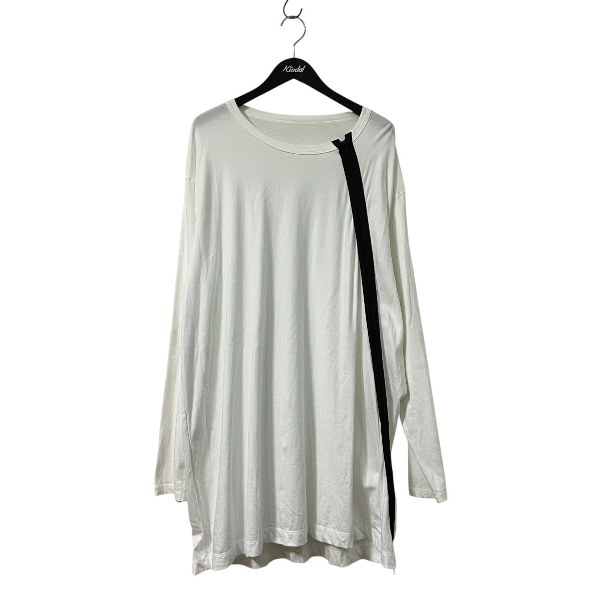 Diagonal zipper long sleeves T長袖カットソーGA-T26-040