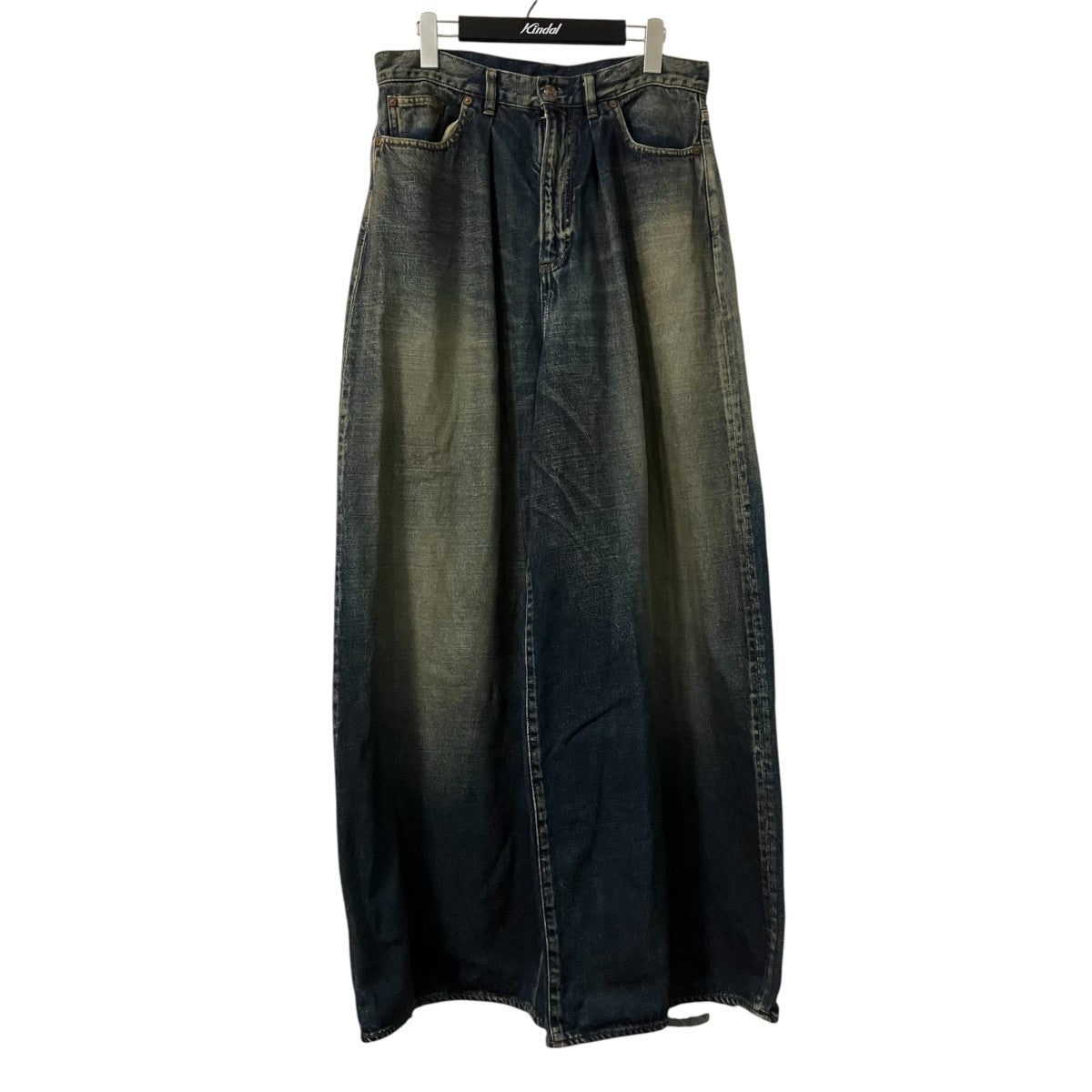 MINEDENIM Giant Buggy Denim 5poketワイドデニムパンツ2409-1003-85-302 古着・中古-1枚目のアイテム画像