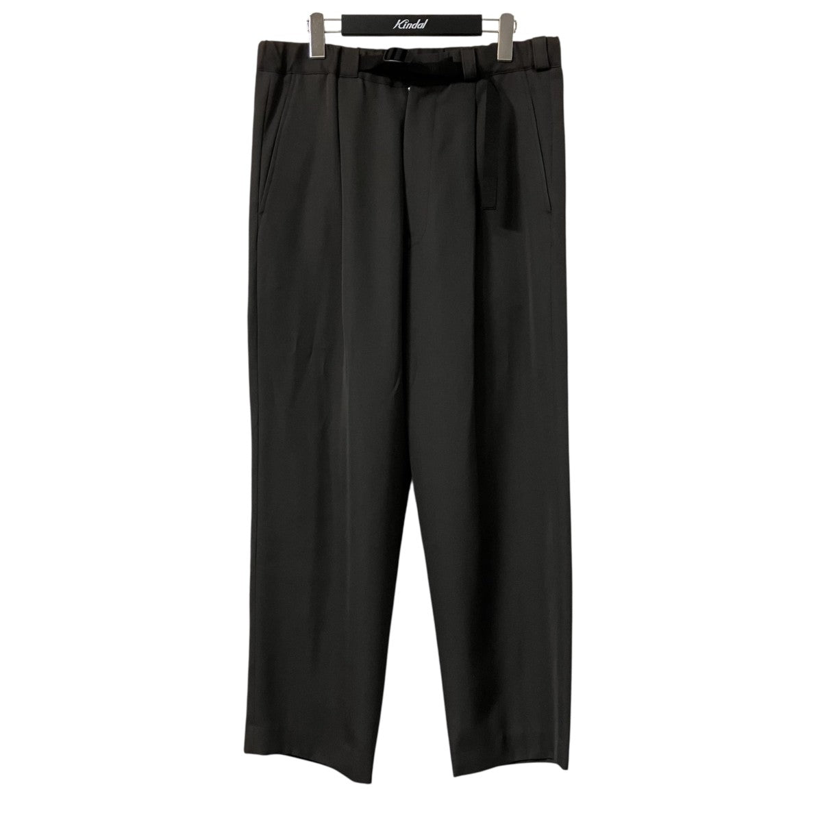 Tape-Belt 1 Tuck PantsスラックスM753-P58-900