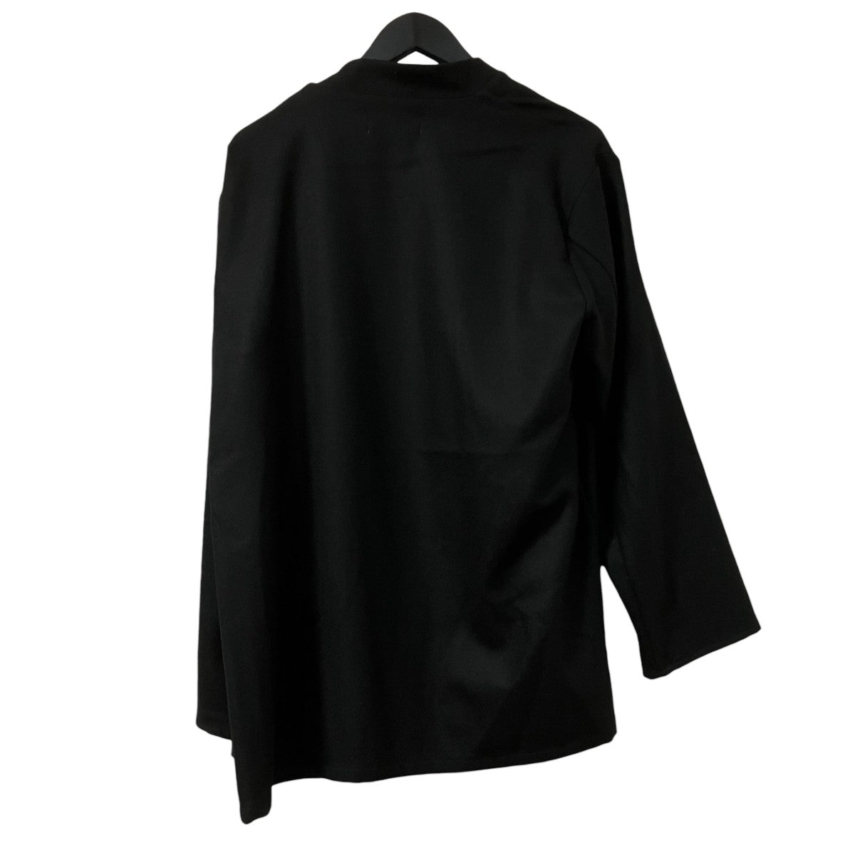 LAPELLESS SHIRT JACKET WOOL FLANNELノーカラージャケットM22D-06JK01C