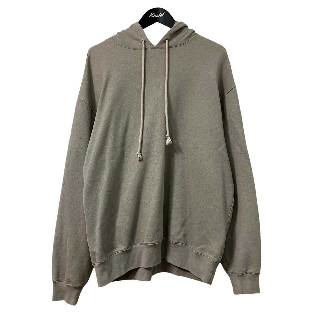 AURALEE SUPER SOFT HEAVY SWEATコットンフーディーA21AP01GU 古着・中古-1枚目のアイテム画像
