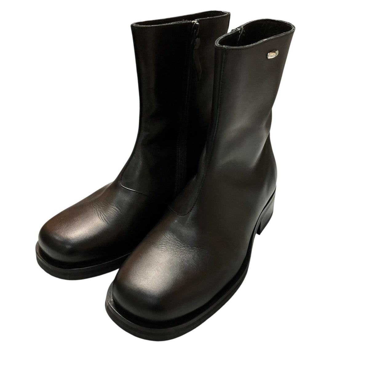 OUR LEGACY CAMION BOOTサイドジップスクエアトゥブーツ 古着・中古-1枚目のアイテム画像