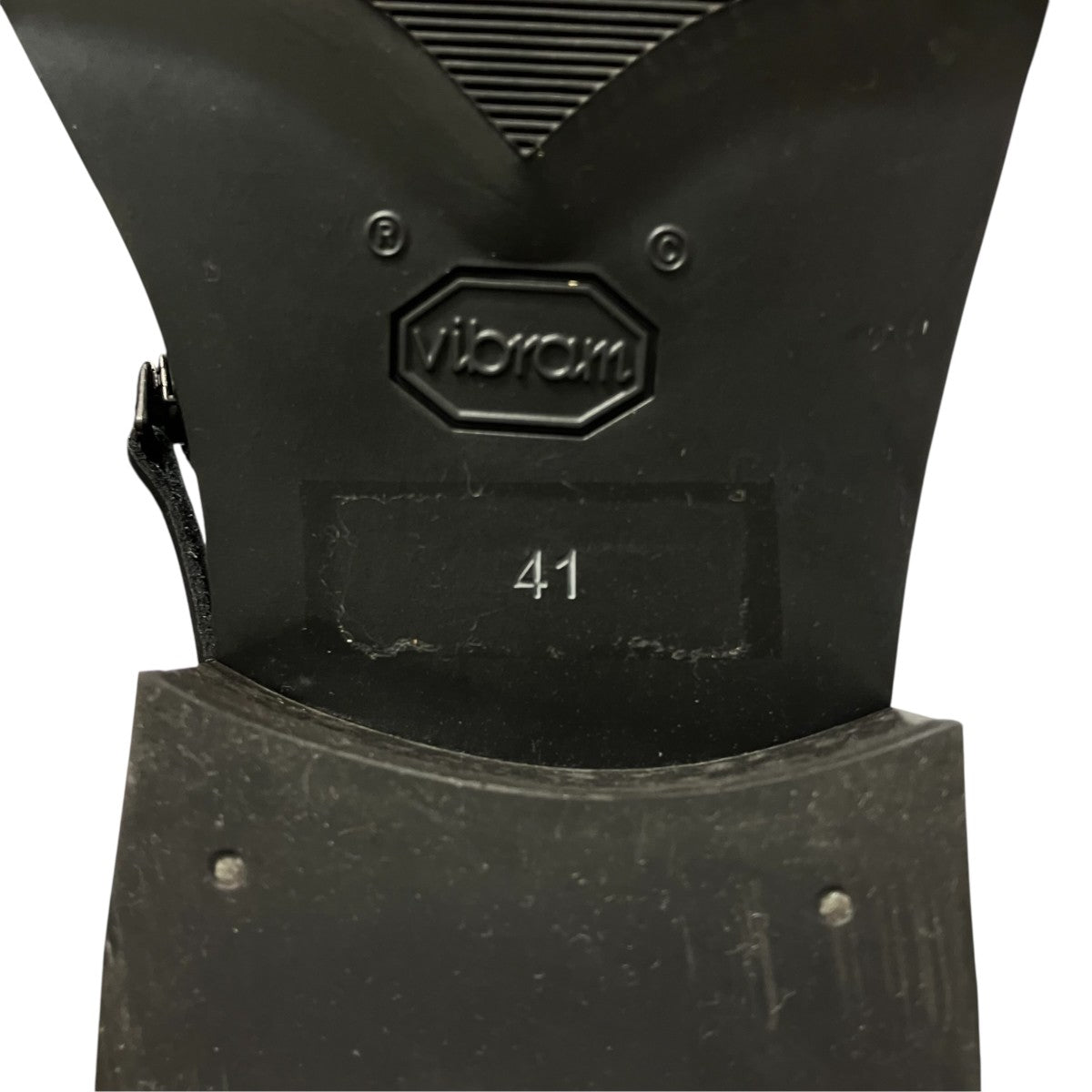 OUR LEGACY CAMION BOOTサイドジップスクエアトゥブーツ 古着・中古-7枚目のアイテム画像