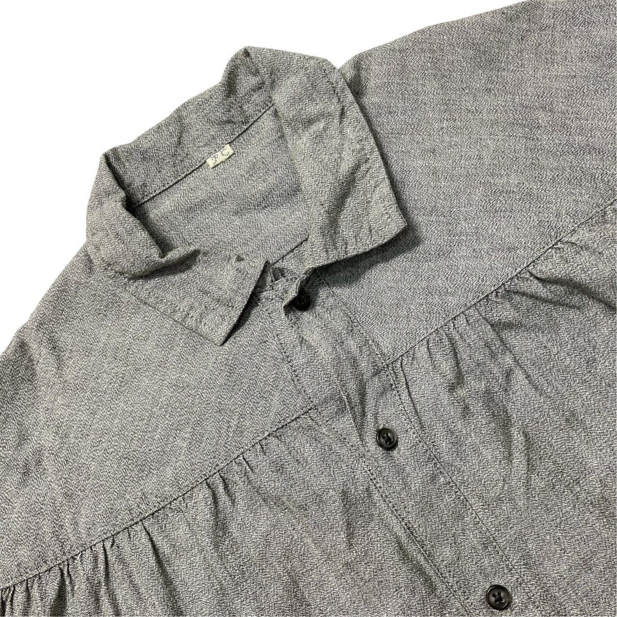 Porter Classic ロングライダースシャツレギュラーカラーシャツ 古着・中古-3枚目のアイテム画像