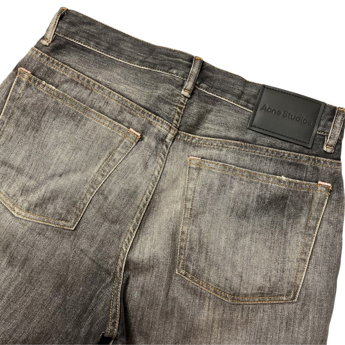 ACNE STUDIOS 2021MワイドフレアデニムパンツB00393-900 古着・中古-4枚目のアイテム画像