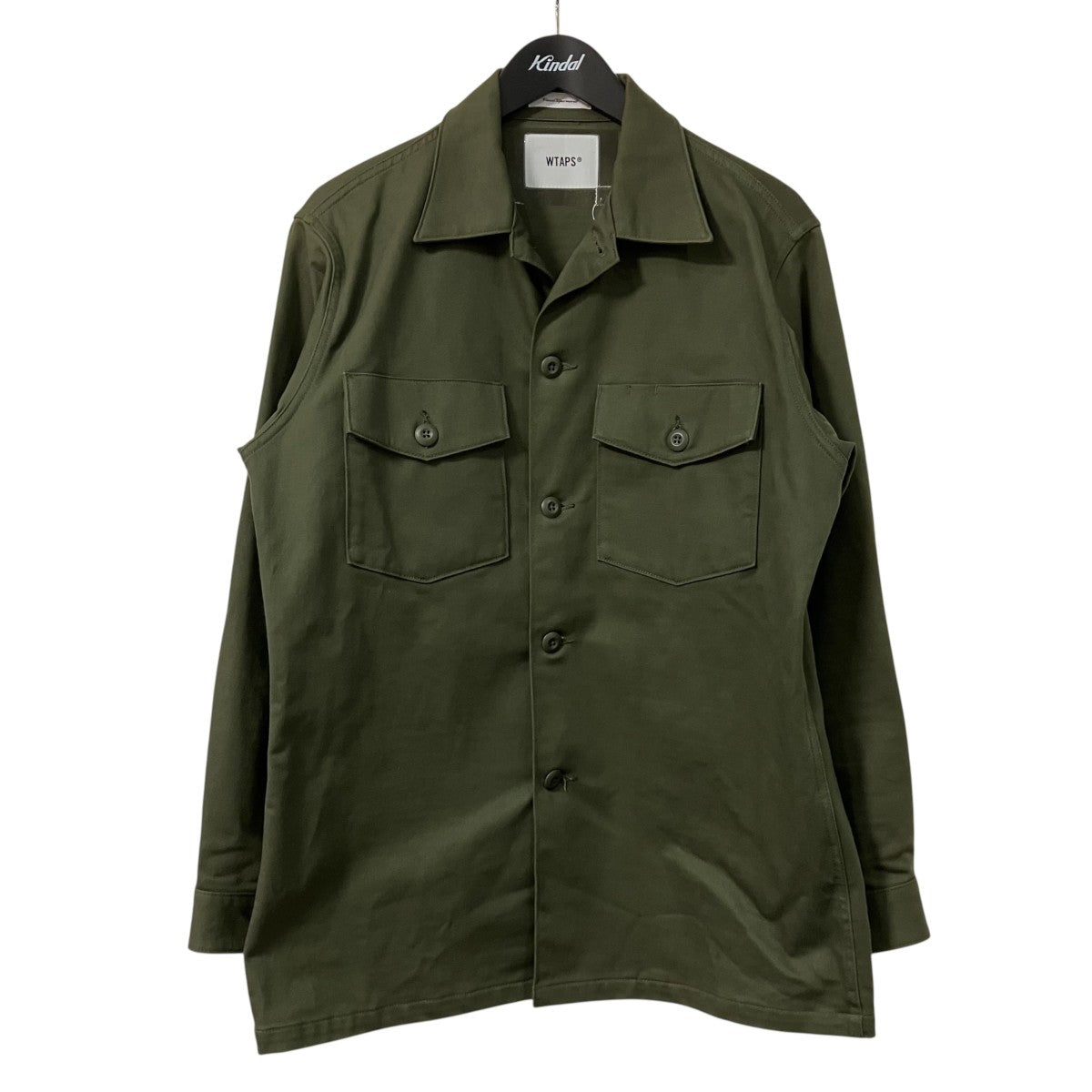WTAPS ミリタリーシャツジャケットBRDT-SHM01 古着・中古-1枚目のアイテム画像