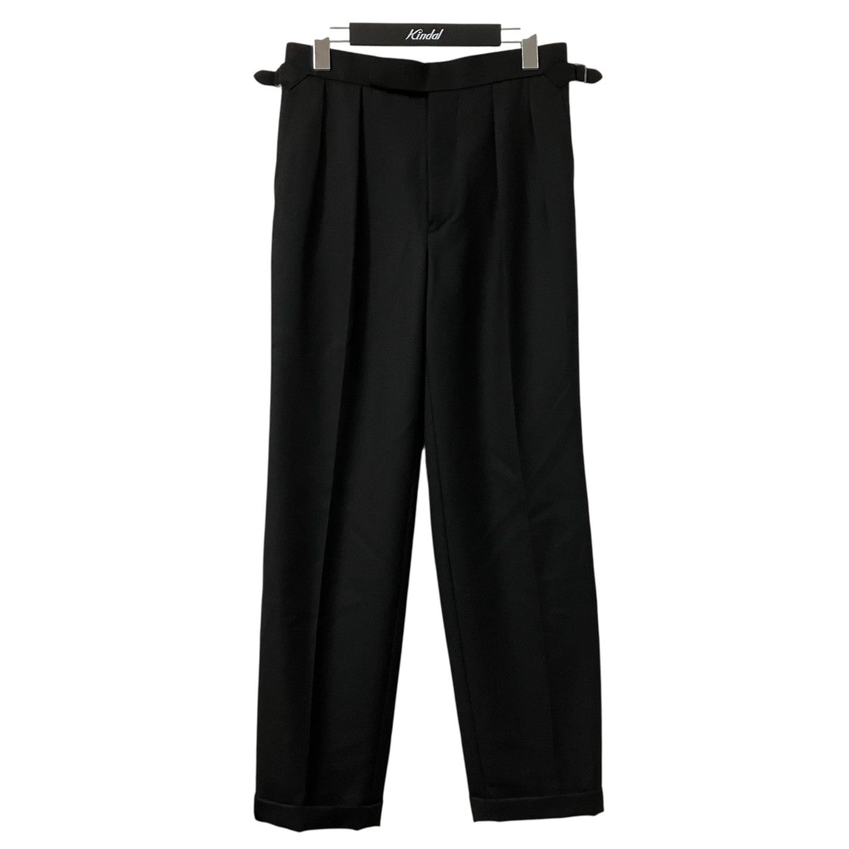 FUMIYAHIRANO THE TROUSERS サイドアジャスター2タックウールスラックス23AWP0121 REGENT 古着・中古-1枚目のアイテム画像
