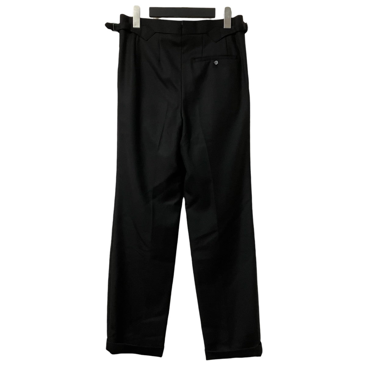 FUMIYAHIRANO THE TROUSERS サイドアジャスター2タックウールスラックス23AWP0121 REGENT 古着・中古-2枚目のアイテム画像