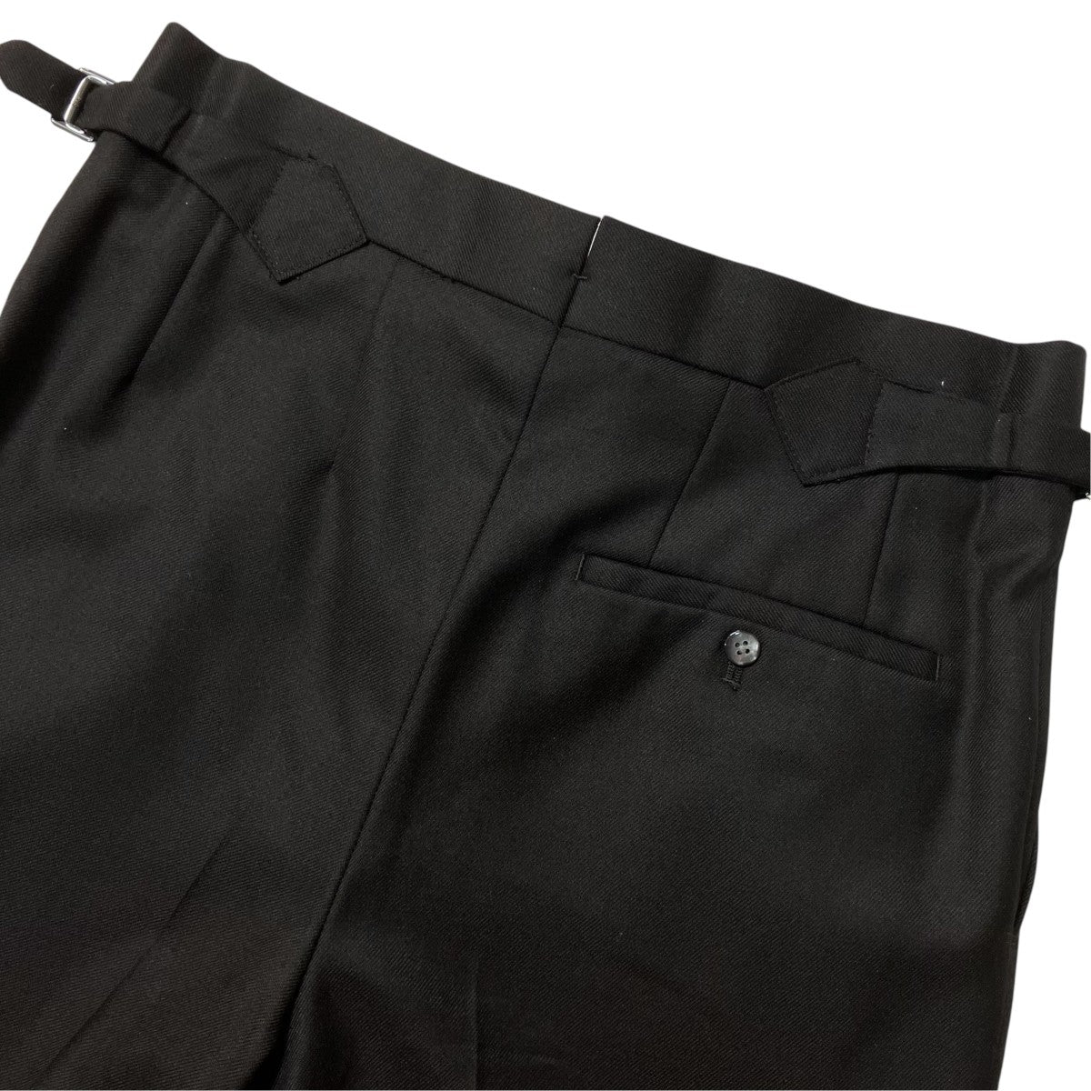 FUMIYAHIRANO THE TROUSERS サイドアジャスター2タックウールスラックス23AWP0121 REGENT 古着・中古-4枚目のアイテム画像