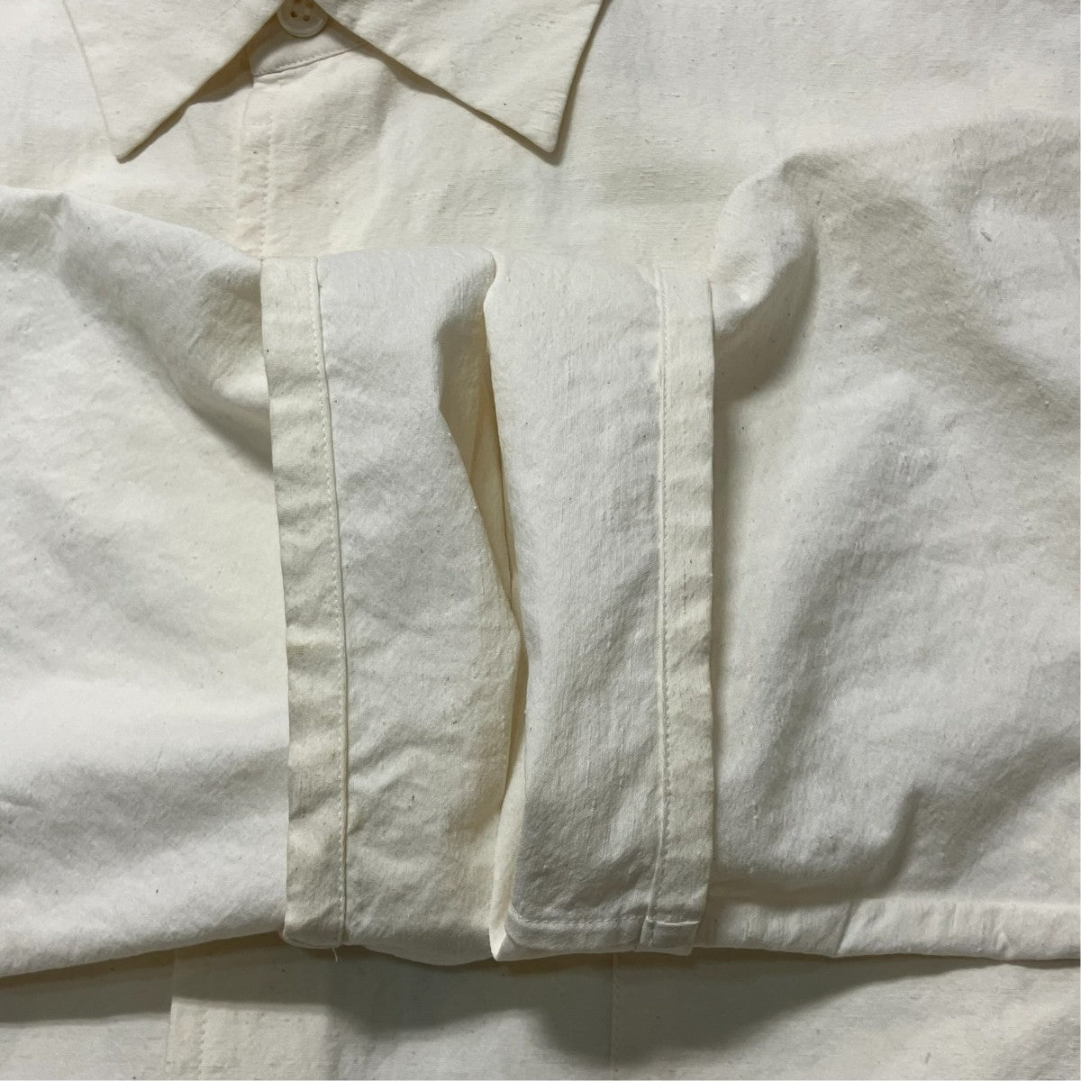 GALERIE VIE スラブコットン ワイドスリーブシャツレギュラーカラーシャツ23011101503 古着・中古-8枚目のアイテム画像