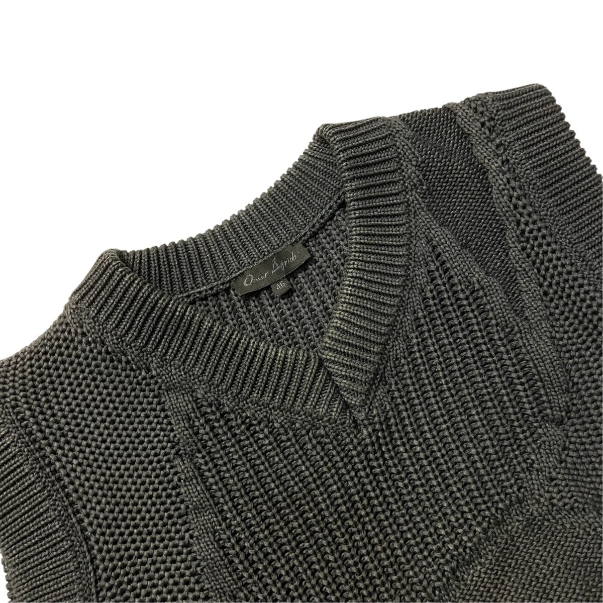 Omar Afridi 22SSPANELLED VESTニットベスト52022102007 古着・中古-3枚目のアイテム画像