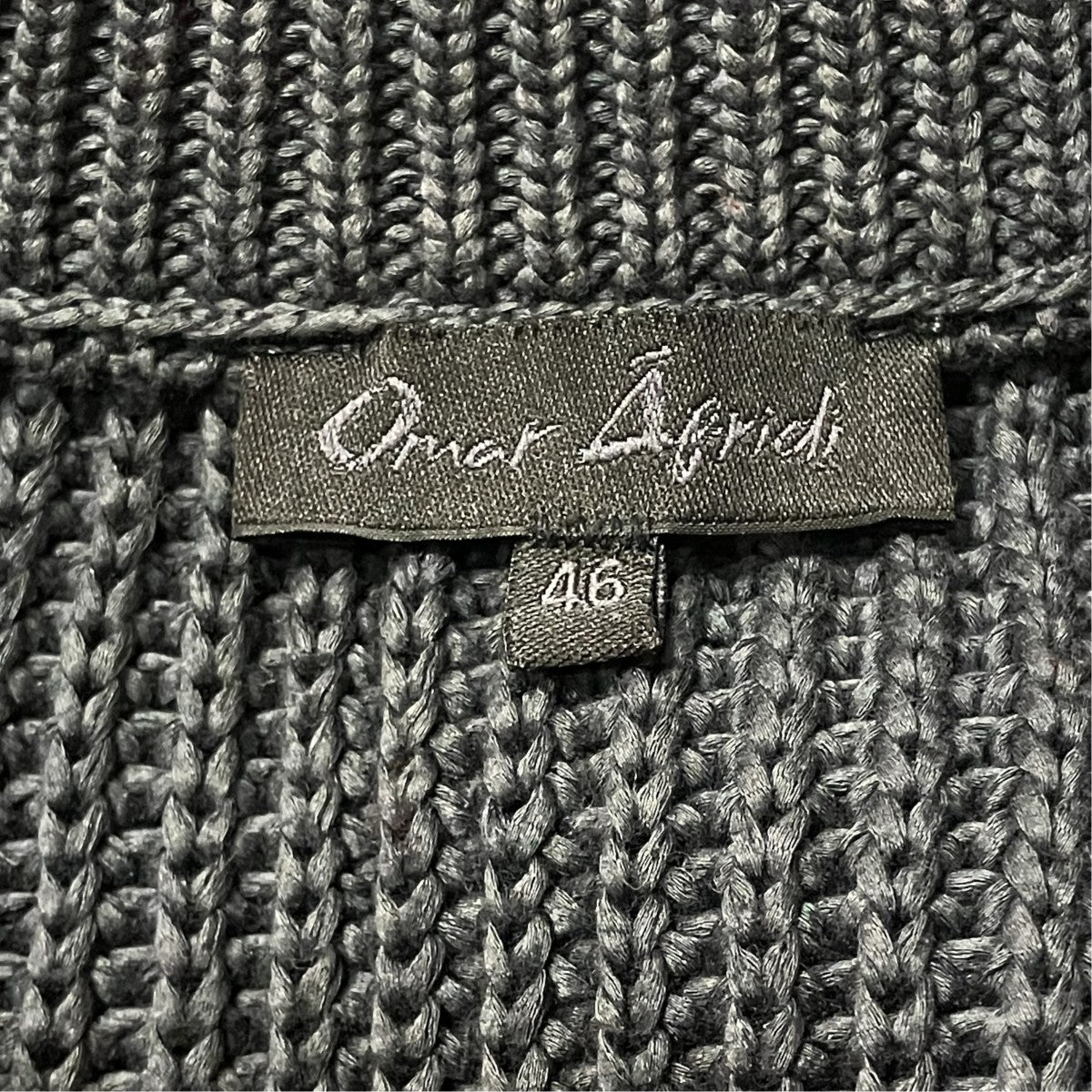 Omar Afridi 22SSPANELLED VESTニットベスト52022102007 古着・中古-7枚目のアイテム画像