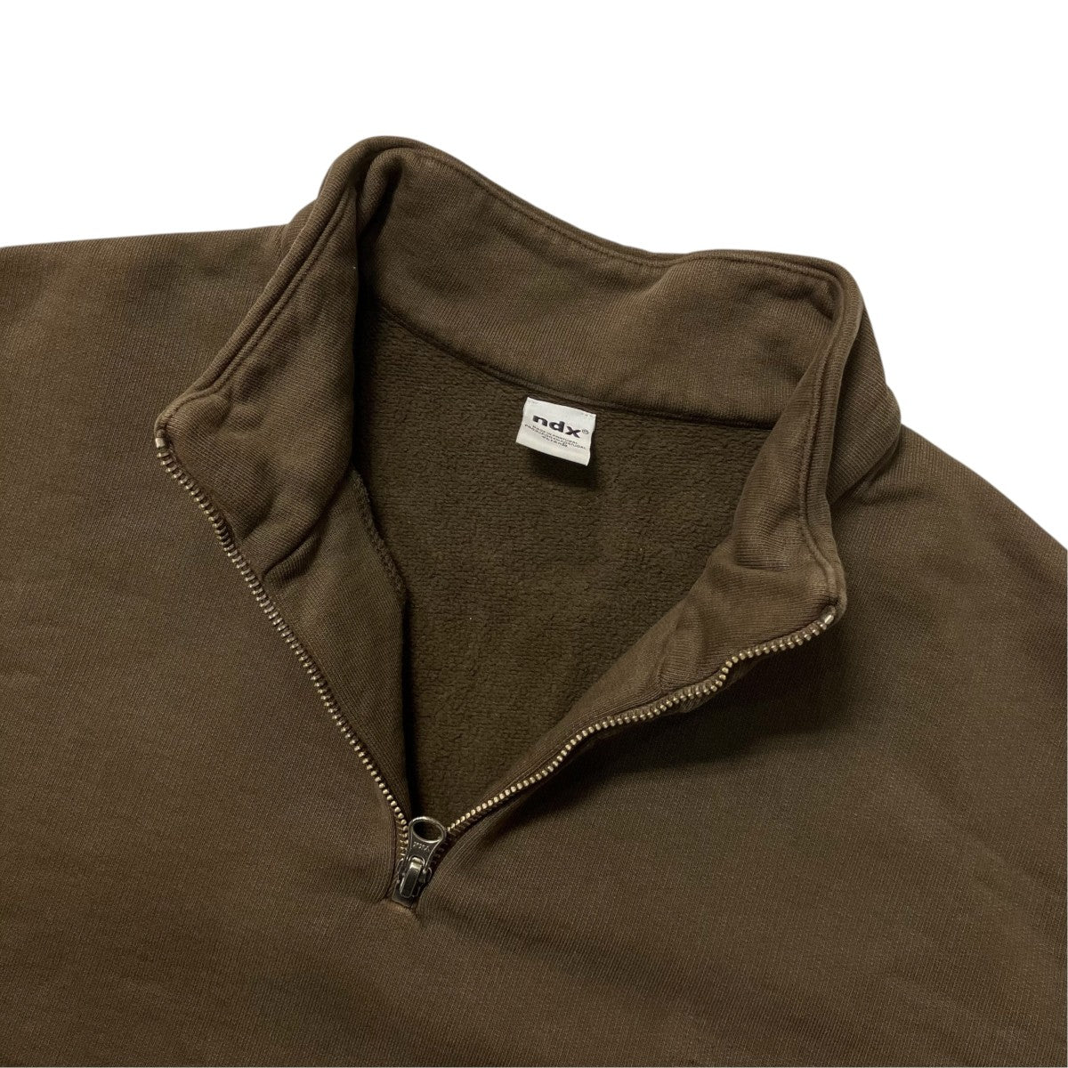ndx Half Zip Sweat Shirt GARMENT REACTIVE FADE OUTハーフジップスウェットCT-24-7410-DE 古着・中古-3枚目のアイテム画像