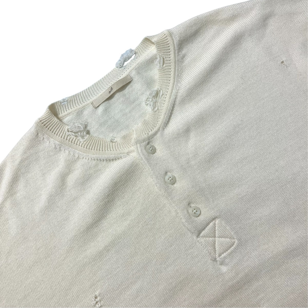 mill 薄手ニットM25-1-002 古着・中古-3枚目のアイテム画像