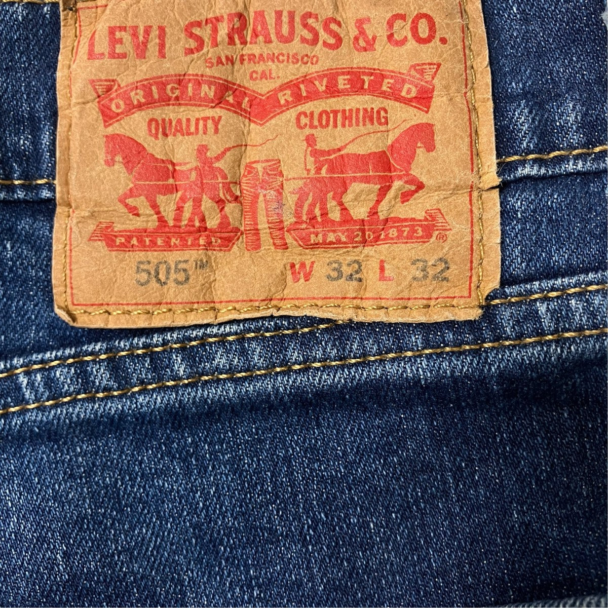 デニムパンツ505