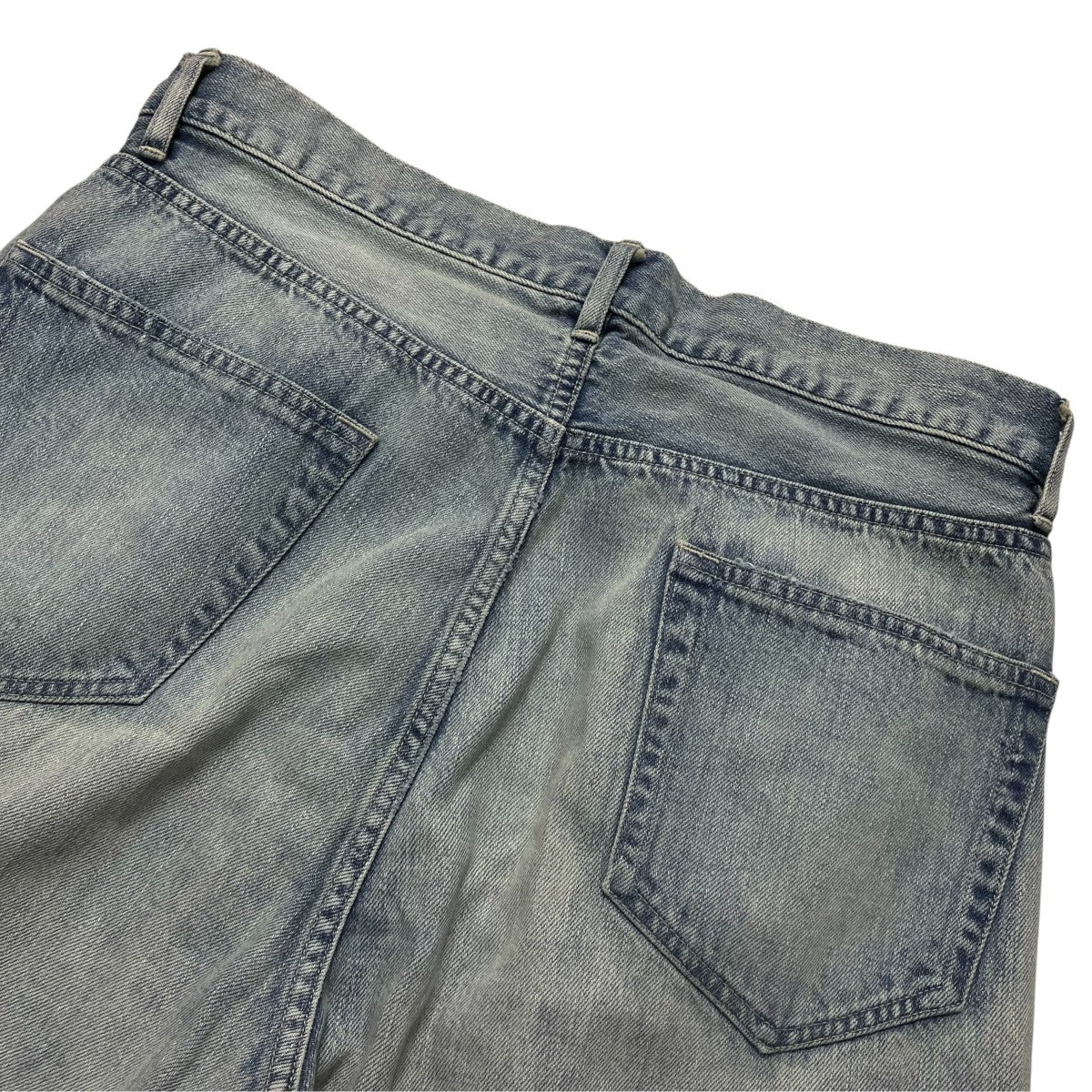 FADED SELVEDGE LIGHT DENIM PANTSデニムパンツA26SP02DE
