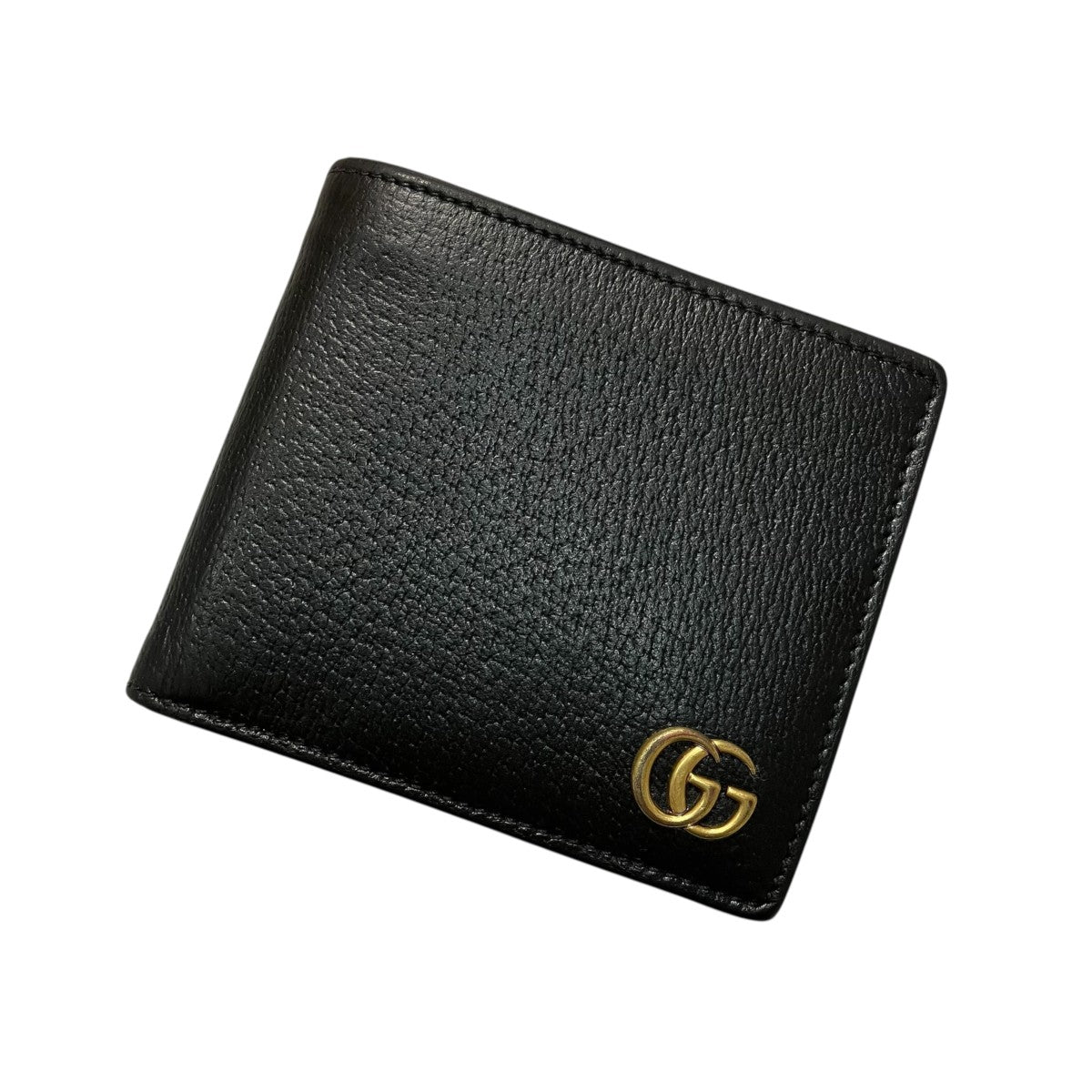 GUCCI GGマーモント コイン ウォレット2つ折り財布 古着・中古-1枚目のアイテム画像