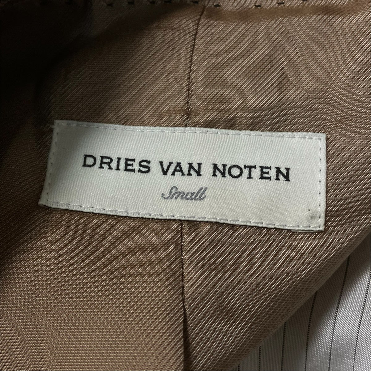 DRIES VAN NOTEN 24AWBARLEYS 9106 M．W JACKETガンクラブチェックテーラードジャケット242-020410 古着・中古-9枚目のアイテム画像