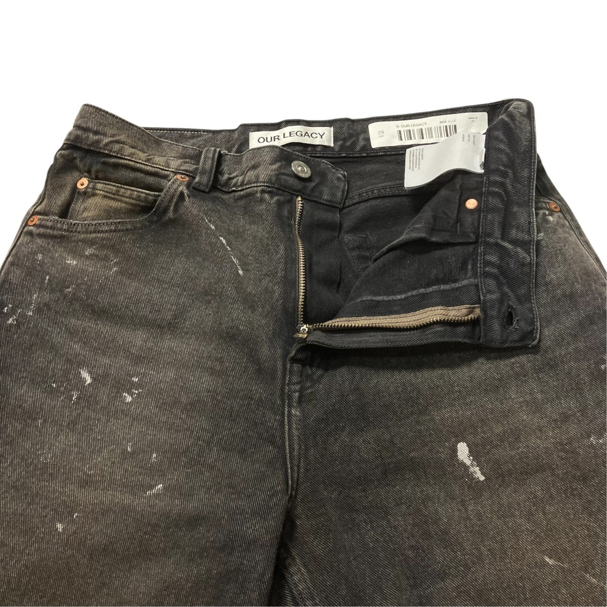 OUR LEGACY ワイドデニムパンツM2265VN 古着・中古-3枚目のアイテム画像