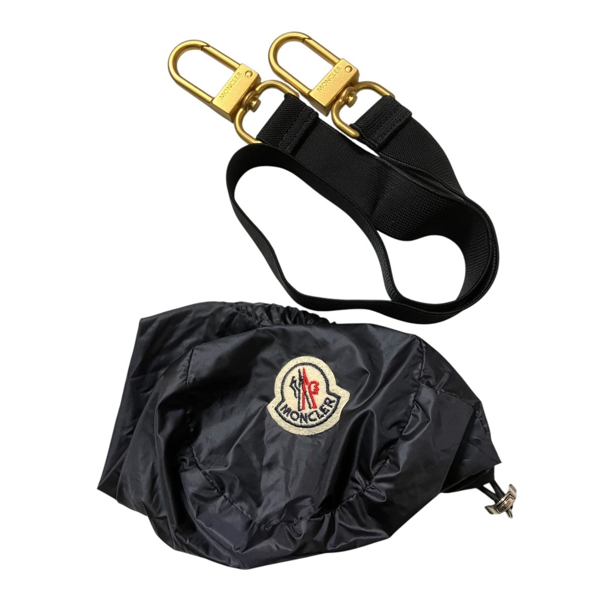 MONCLER EVETTES リバーシブル ロゴワッペン ボアフード ベルト付 ダウンコートダウンコートH20931C00041 古着・中古-10枚目のアイテム画像
