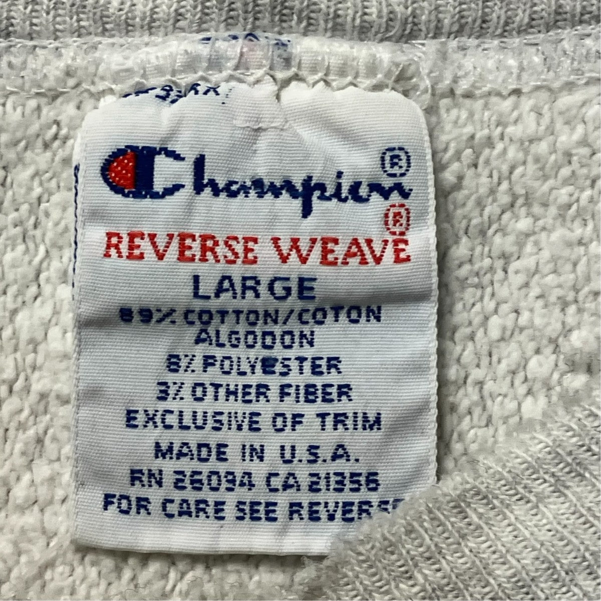 Champion 90sスウェット 古着・中古-6枚目のアイテム画像