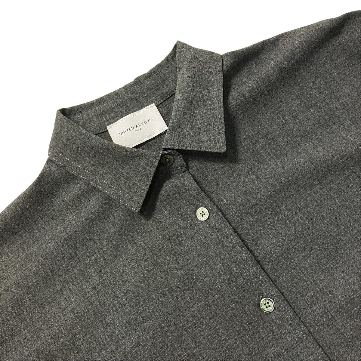 UNITED ARROWS レギュラーカラーシャツ1511-144-5364 古着・中古-3枚目のアイテム画像