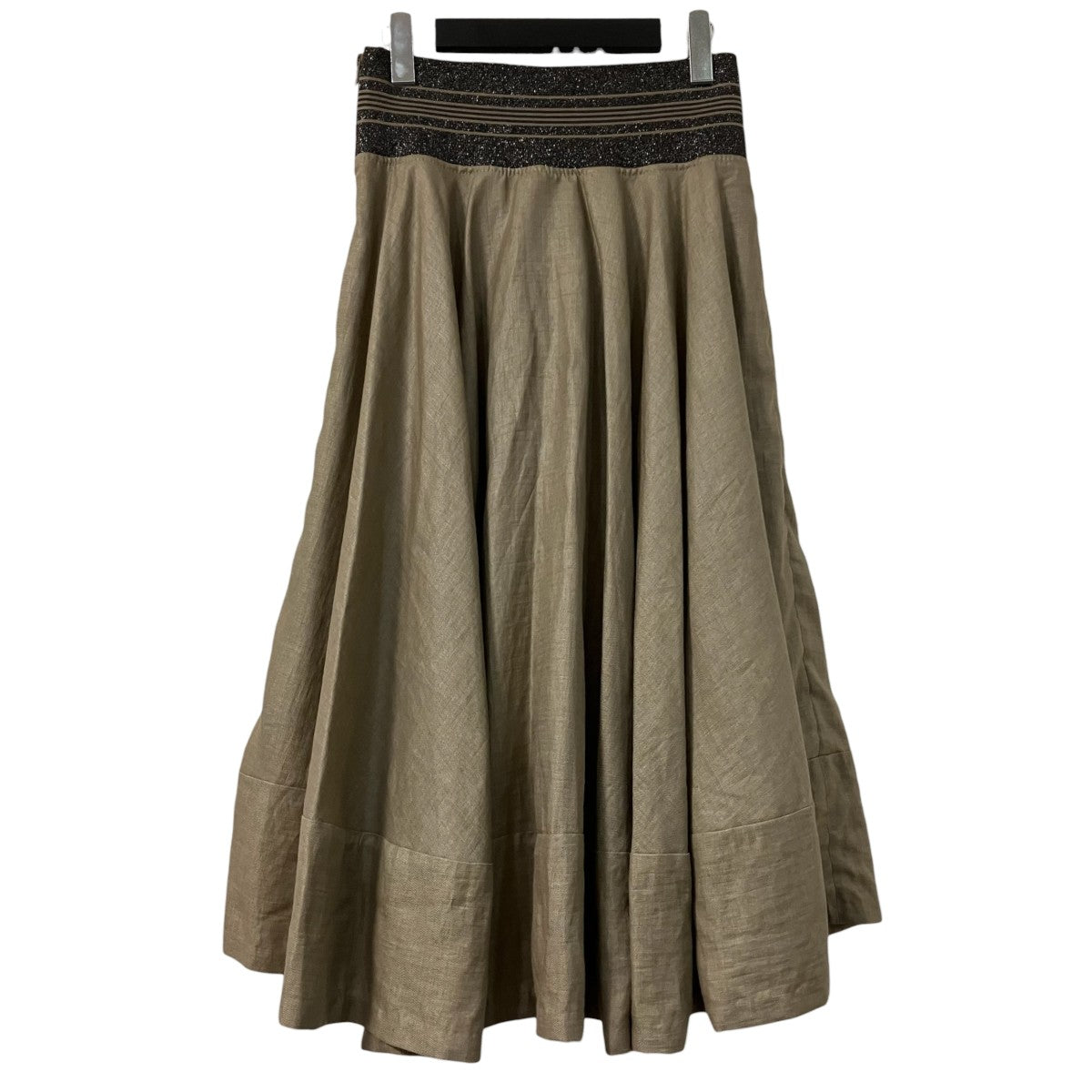 BRUNELLO CUCINELLI フレアスカート 古着・中古-2枚目のアイテム画像