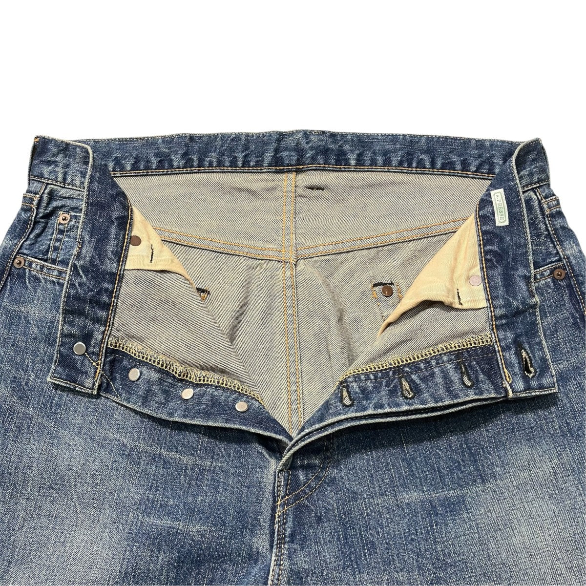 A．PRESSE Denim Wide Pantsデニムパンツ23SAP 04 11H 古着・中古-3枚目のアイテム画像