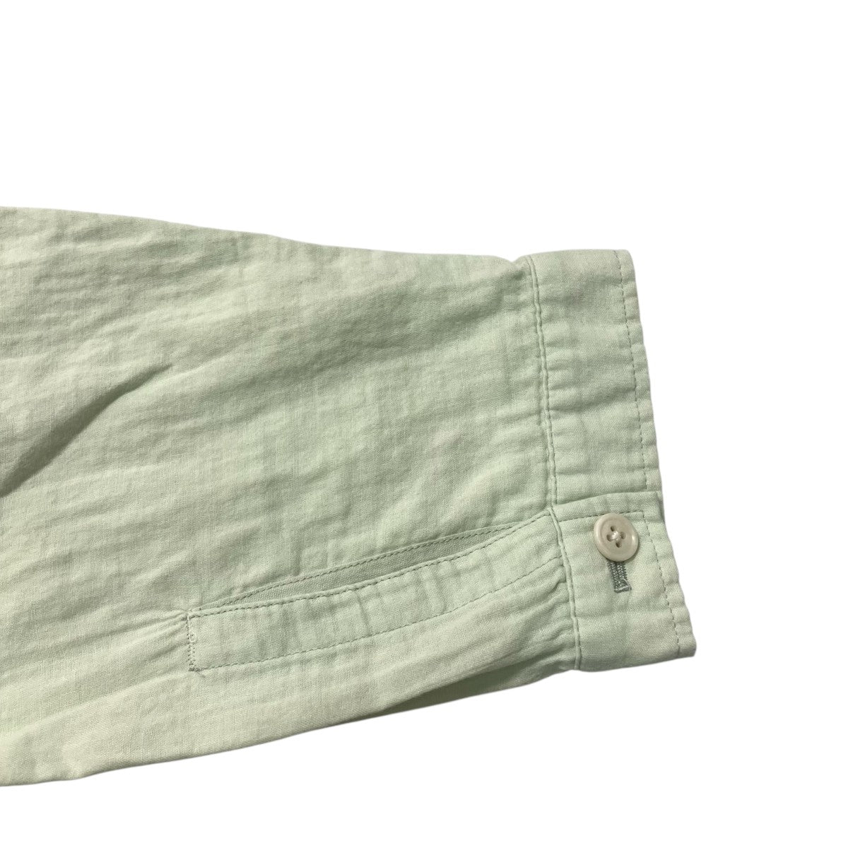Porter Classic GAUZE CHINEZE JACKETチャイナシャツ 古着・中古-4枚目のアイテム画像