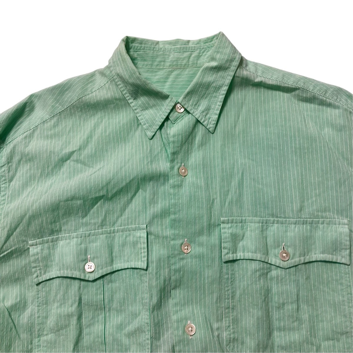 Porter Classic Roll upロングシャツ 古着・中古-3枚目のアイテム画像