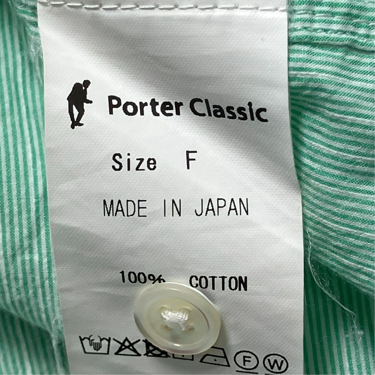 Porter Classic Roll upロングシャツ 古着・中古-6枚目のアイテム画像