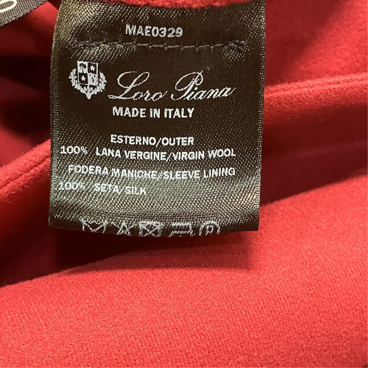 LORO PIANA THE GIFT OF KINGSウールジャケット 古着・中古-6枚目のアイテム画像